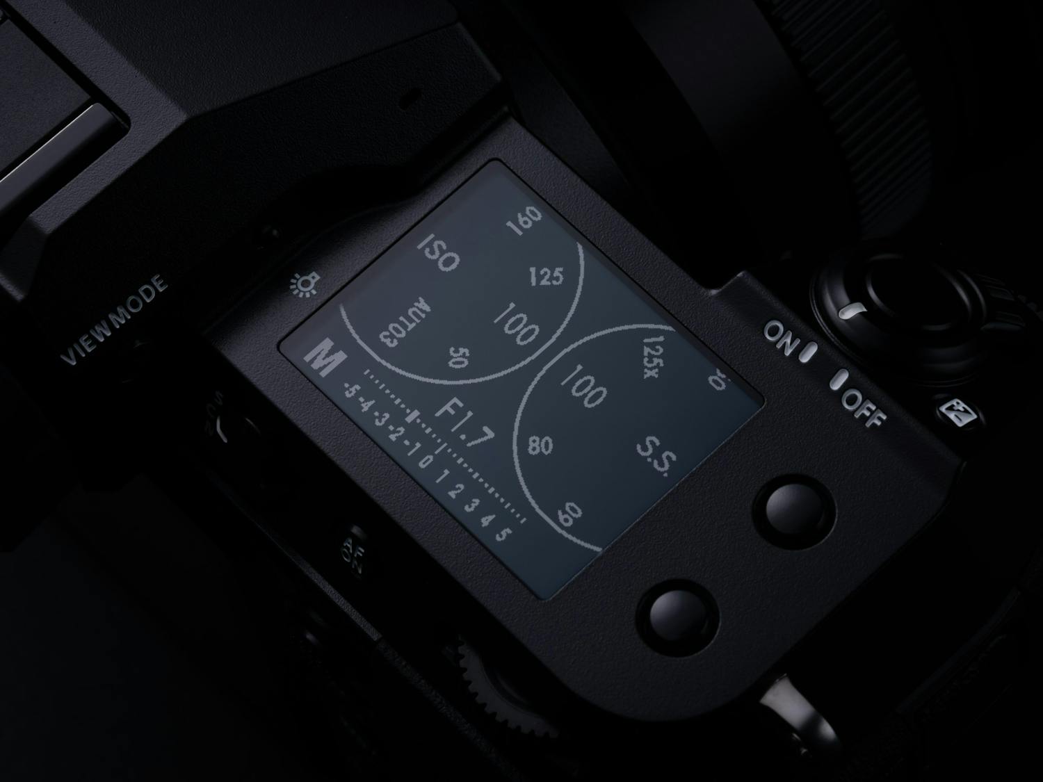 rask1902 Fujifilm GFX 50S II:n näyttö